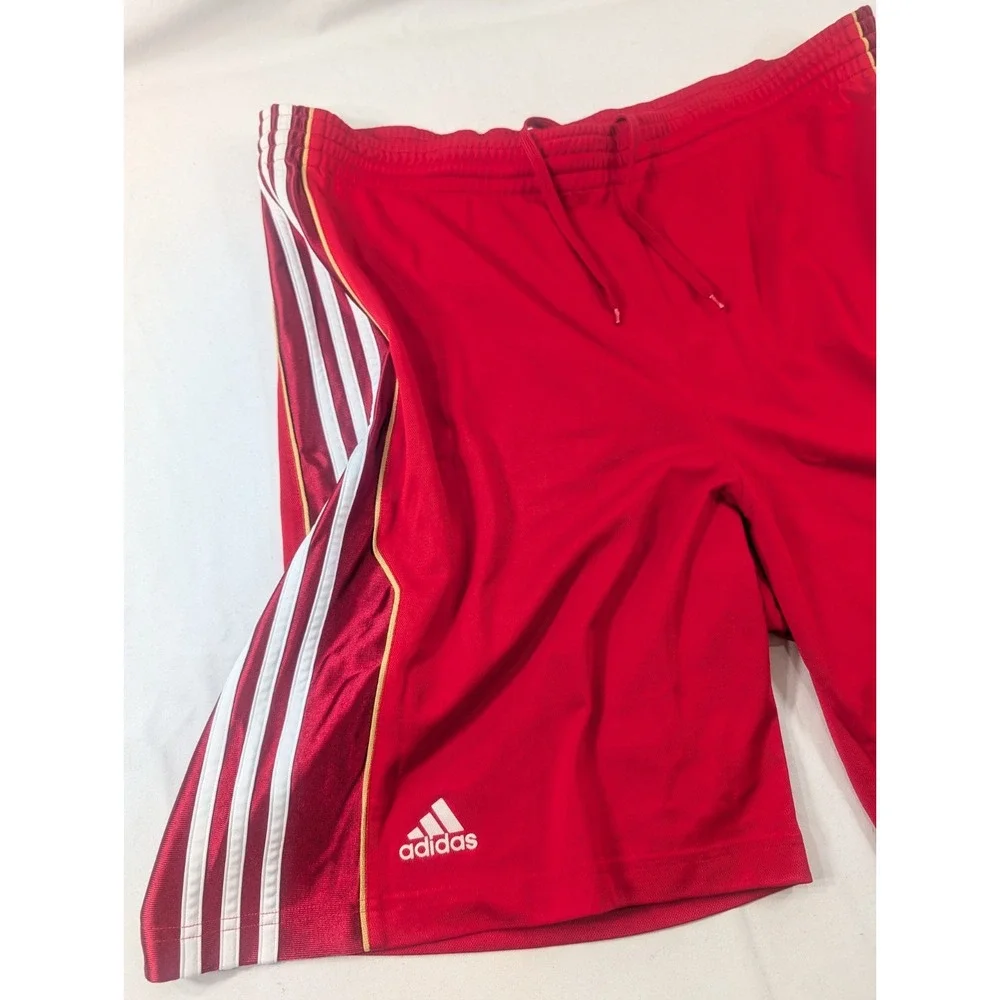 adidas NBA All-Star Dallas 2010 Western Conference Shorts Red White size XL